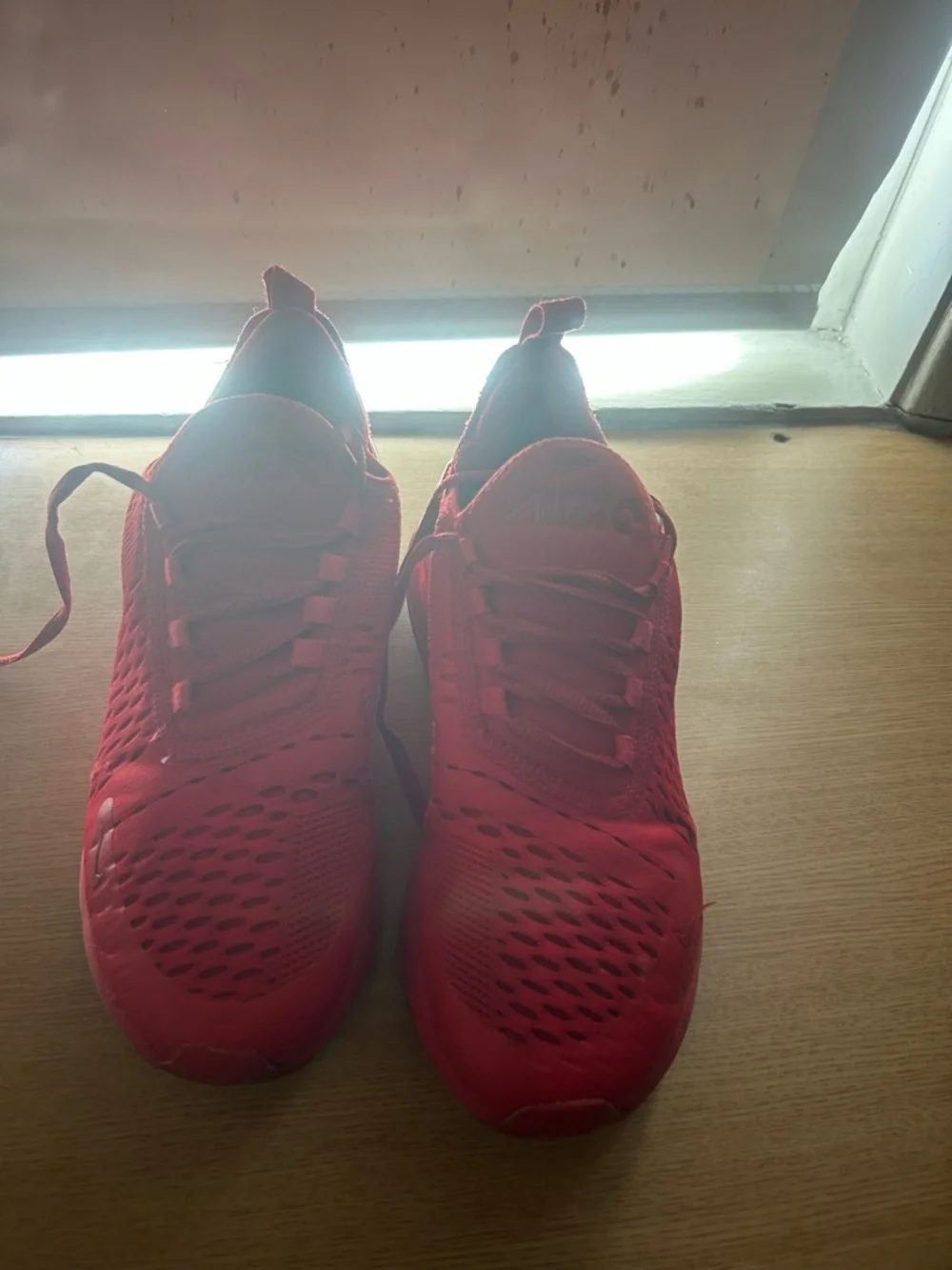 Nike Kids Red Lightweight Athletic Sneakers